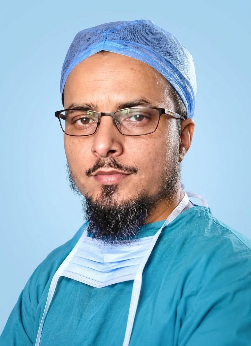 Portrait of Dr Yousuf Aziz Khan