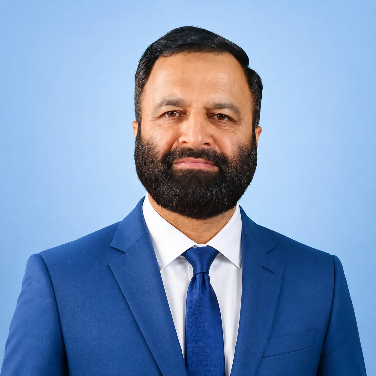 Portrait of Dr Ejaz Hussain