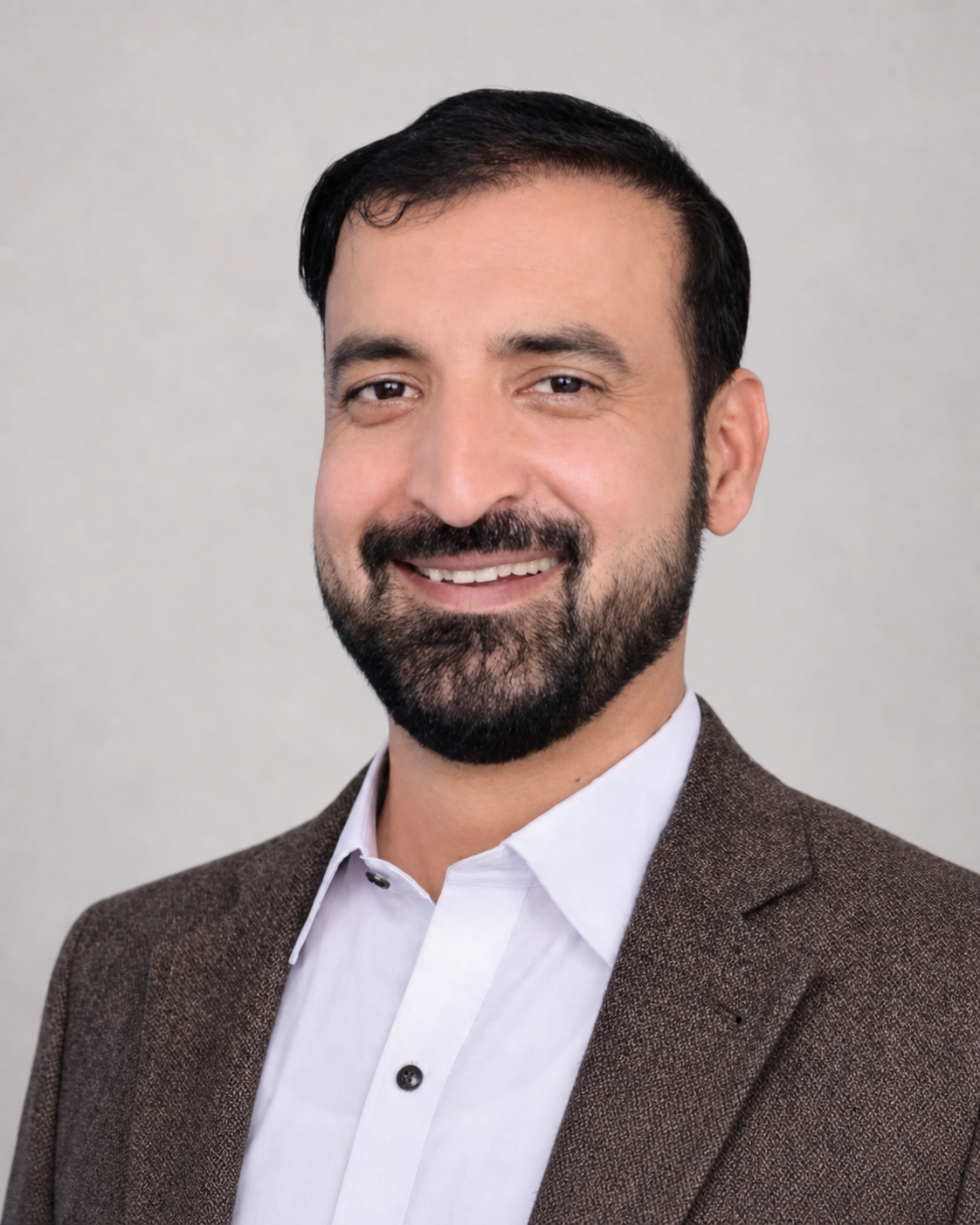 Portrait of Dr Amin Ullah Afridi