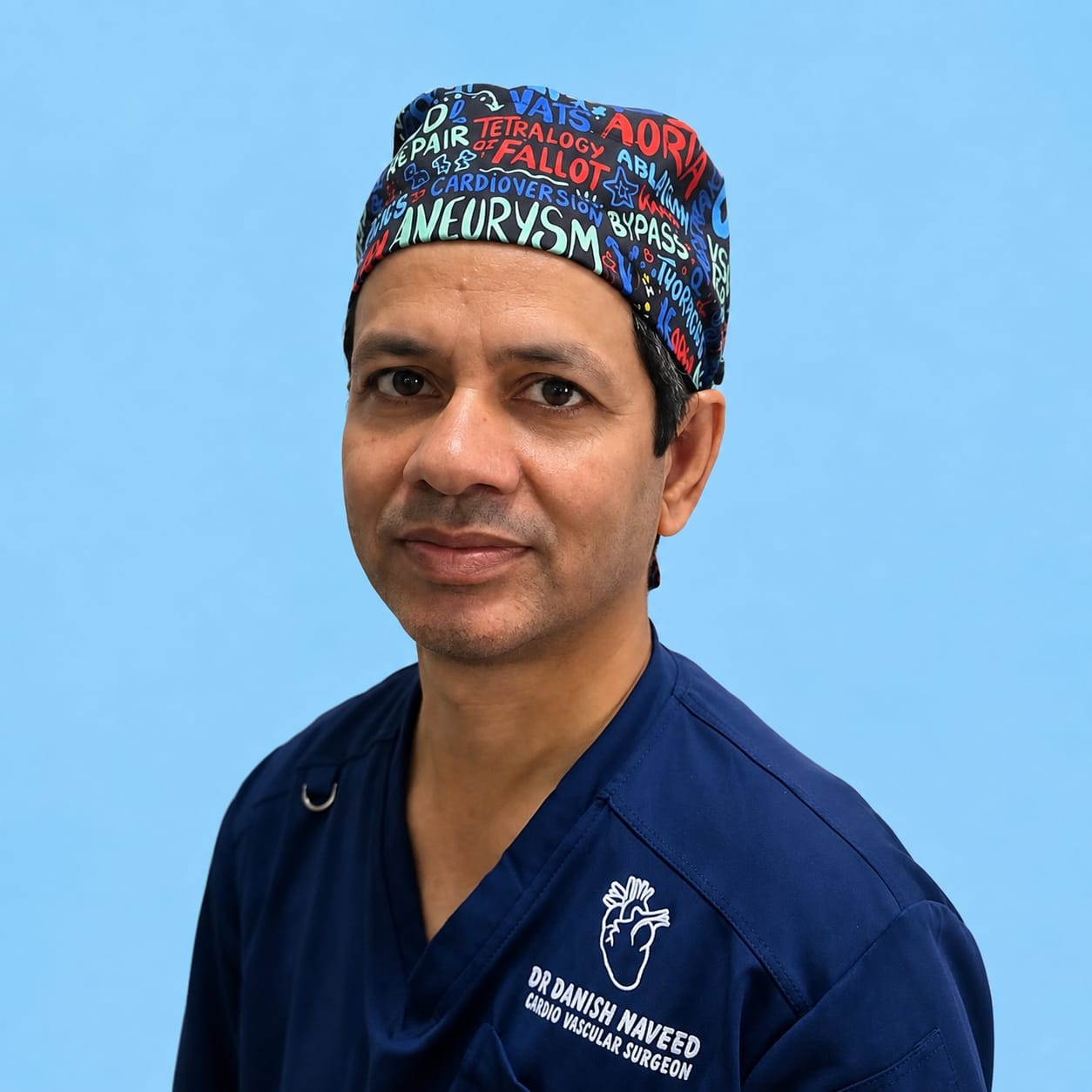 Portrait of Dr Danish Naveed