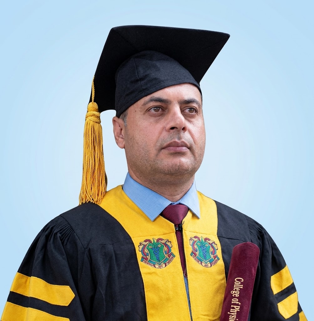 Portrait of Dr Qaisar Shah